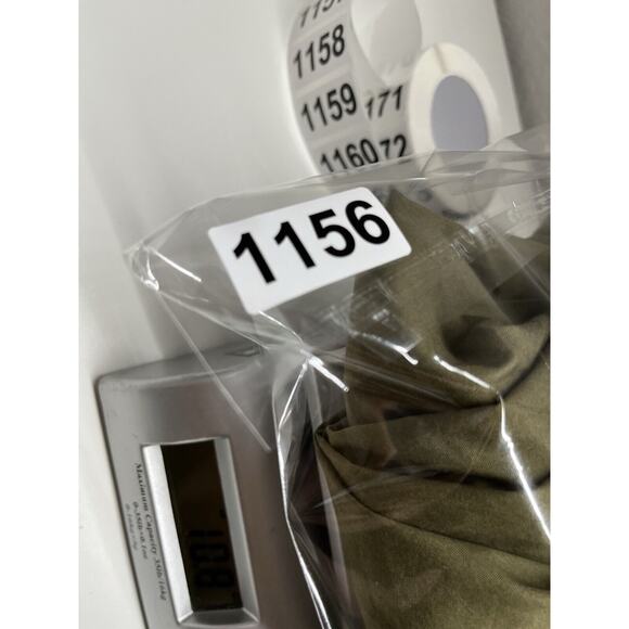 Talbots Pants 10 Medium Crop Ankle Cuffed Olive Green Chino Straight Hike Retro - Picture 13 of 14